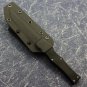 Hunting Knife Fixed Blade K Sheath Outdoor BBQ Home Camping Carving Kitchen Tool