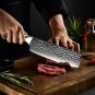7 Inch Japanese Nakiri Knife Chefâs Vegetables Kitchen Cooking Home Tools New