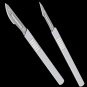 10 Surgical Sterile Blades Free Scalpel Knife Handle Medical Dental DIY Tools