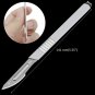 10 Surgical Sterile Blades Free Scalpel Knife Handle Medical Dental DIY Tools