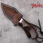 Custom Hunting Knife Swedish Steel Fixed Blade 3.5 Inch Outdoor Camping Tool New