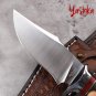 Custom Hunting Knife Swedish Steel Fixed Blade 3.5 Inch Outdoor Camping Tool New