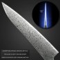 Chef Kitchen Knife Handmade Japanese Gyuto Knife AUS-10 Damascus Steel Christmas