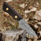 Handmade Hunting Knife Fixed Blade Leather Scabbard Minimalist Design DIY Hobby Handmade Hunting Knife Fixed Blade Leather Scabbard Minimalist Design DIY Hobby