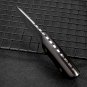 Handmade Hunting Knife Fixed Blade Leather Scabbard Minimalist Design DIY Hobby