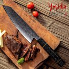 Chef Kitchen Knife Japanese Kiritsuke Knife Carbon Fiber Handle Cooking Tool New