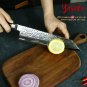 Kiritsuke Chef Knife Damascus Japanese Kitchen Knife Handcrafted Cooking Tool