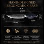 Damascus Steak Knife Set 5 Inch Utility Tomato Kitchen Knife Home Dining Tools