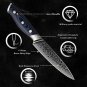 Damascus Kitchen Knife Chef's Home Cooking Tool Utility Petty Knife Cutlery New