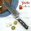 Damascus Nakiri Knfe Japanese Vegetables Knife Chef Kitchen Home Tool Minimalist
