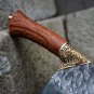 Traditional Chinese Cleaver Hand Forged Chef Knife Rosewood Handle Chopping Tool