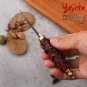 Hunting Knife Fixed San Mai Blade Carving Home Kitchen Tool Chef's Paring Knife