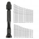49 Pcs Hand Drill Bit SetJevelryCraft Hand Drill Woodworking Tools Drill Bit Set 49 Pcs Hand Drill Bit SetJevelryCraft Hand Drill Woodworking Tools Drill Bit Set