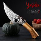 Handmade Chef Knife 6 Inch Forged Blade Butcher Kitchen Boning Carving Home Tool