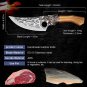 Handmade Chef Knife 6 Inch Forged Blade Butcher Kitchen Boning Carving Home Tool