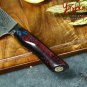 Chef's Kitchen Knife Japanese Damascus Kiritsuke 8 Inch Blade Sashimi Slicing