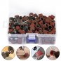 Sanding Drum Set Grit 80-600 Electric Grinder Sanding Mandrels Power Tools New
