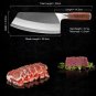 Chinese Cleaver Chef Knife Molibdenum Steel Butcher Meat Fish Filleting Tools
