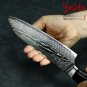 Chef Kitchen Knife Japanese Damascus Santoku Nakiri Vegetables Cutting Tool New