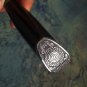 Chinese cleaver Chef Knife Hadmade Cooking Tools Sandalwood Handle Turquoise
