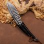 Hunting KnifeFixed Blade Feather Blade Multi functional Tool Outdoor Camping New