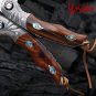 Handmade Damascus Hunting Knife VG10 Folding Blade Custom Knives Outdoor Tool