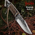 Handmade Hunting Knife Fixed Blade Outdoor Tactical Home Tool Groomsmen Gift Handmade Hunting Knife Fixed Blade Outdoor Tactical Home Tool Groomsmen Gift