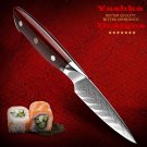 Damascus Paring Knife Chef Kitchen Knives Home Cooking Tool Cookware Cutlery Pro