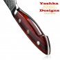 Damascus Paring Knife Chef Kitchen Knives Home Cooking Tool Cookware Cutlery Pro