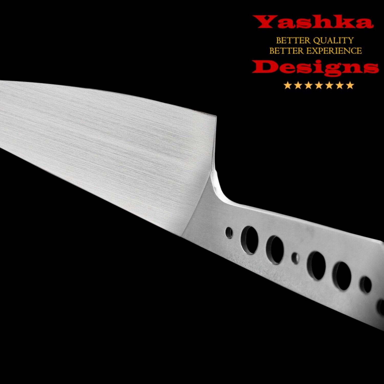 Chef Knife Blank Blade Custom Knife Making DIY Home Hobby Kitchen Tool