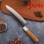 Chef Knife 8.5 Inch Chromium Steel Universal Kitchen Home Cook Tool Olive Wood