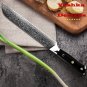 Damascus Bread Knife Chef's Kitchen Knives Wedding Cake Bakery Toast Cutlery
