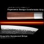 Chef Kitchen Knife Japanese Kiritsuke Hammered Blade Octagonal Handle Sashimi