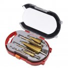 6 Pieces Titanium Coated Dril Bit Set Step Drill Bits Woodworking Hole Drilling 6 Pieces Titanium Coated Dril Bit Set Step Drill Bits Woodworking Hole Drilling