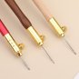 Tambour Embroidery Hook Craft Kit Wood Handle DIY Sewing Knitting 3 Needles New
