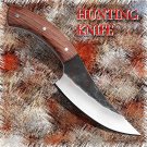 Handmade Forged Boning Knife Chef Knife Butcher BBQ Tool Leather Scabbard Cook