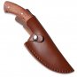 Handmade Forged Boning Knife Chef Knife Butcher BBQ Tool Leather Scabbard Cook