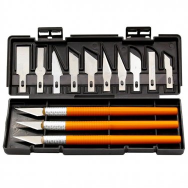 13 Pcs Art Carving Hand Tool Set DIY Engraving Sculpture Craft Supplies Scalpel