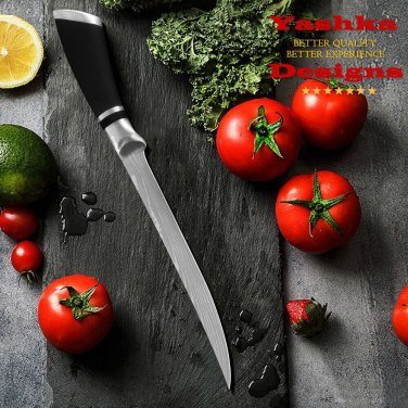 Boning Knife 8 Inch Stainless Steel Blade Chef Kitchen Butcher Tools Sheath