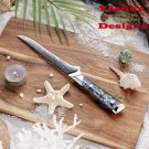 Damascus Boning Knife 5.5 Inch AUS-10 Japanese Stainless Steel Chef Butcher Tool Damascus Boning Knife 5.5 Inch AUS-10 Japanese Stainless Steel Chef Butcher Tool