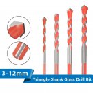 Triangle Drill Bit Ceramic Tile Concrete Wall Metal Wood Glass Hole Cutter Multi Triangle Drill Bit Ceramic Tile Concrete Wall Metal Wood Glass Hole Cutter Multi