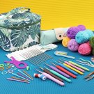 Cotton Yarn Thread Ball For Crochet Knit Hook Set Hand Knitting Needles Hobby