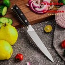 Premium Quality Utility Knife German Steel Chef Kitchen Cooking Tool Full Tang Premium Quality Utility Knife German Steel Chef Kitchen Cooking Tool Full Tang
