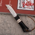 Hunting Knife Fixed Blade Damascus Steel Outdoor Camping BBQ Travel Pocket Tools Hunting Knife Fixed Blade Damascus Steel Outdoor Camping BBQ Travel Pocket Tools
