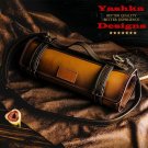 Knife Roll Storage Bag Handmade Cow Leather 6 Slots Zipper Pouch Shoulder Strape Knife Roll Storage Bag Handmade Cow Leather 6 Slots Zipper Pouch Shoulder Strape