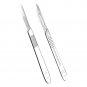 Carbon Steel Scalpel Knife Blades Non-Slip Handle DIY Craft Engraving Surgical