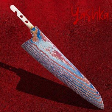 Chef Knife Billet DIY Custom Knife Timascus Steel Craft Supplies Hobby Materials