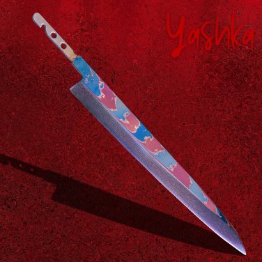 Yanagiba Knife Billet DIY Custom Knives Timascus Steel Craft Supplies Materials