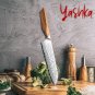 Damascus Kitchen Knife Japanese Santoku Knives Home Kitchen Cuting Slicing Tool