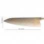 Chef Knife Blank Japanese Gyuto Blade Shape Cu Mai Steel Home Hobby DIY Knives
